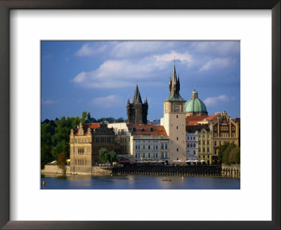 Smetana Museum, Bridge Tower And Church Of St. Francis Seraphinus, Prague, Czech Republic by Jonathan Smith Pricing Limited Edition Print image