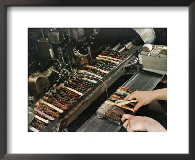 Toothbrush Factory by Willard Culver Pricing Limited Edition Print image