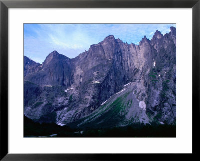 Troll Wall Rock-Face, Romsdalen Alps, Norway by Anders Blomqvist Pricing Limited Edition Print image