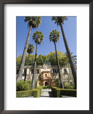 The Gardens Of The Real Alcazar, Santa Cruz District, Seville, Andalusia (Andalucia), Spain, Europe by Robert Harding Pricing Limited Edition Print image