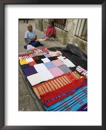 Weaving On Street, Oaxaca City, Oaxaca, Mexico, North America by R H Productions Pricing Limited Edition Print image