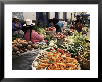 Street Market, Cuzco, Peru, South America by Charles Bowman Pricing Limited Edition Print image