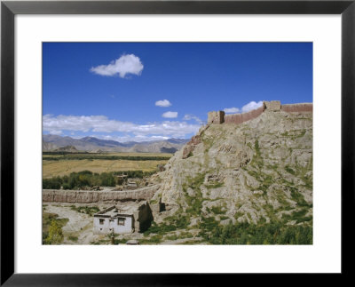 Gyanze (Gyantse), Tibet, China by Jane Sweeney Pricing Limited Edition Print image