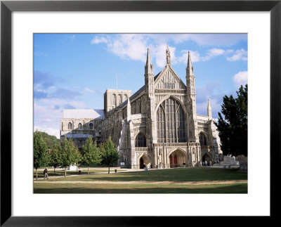 Winchester Cathedral, Winchester, Hampshire, England, United Kingdom by Roy Rainford Pricing Limited Edition Print image