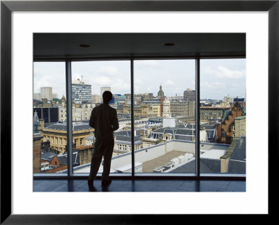 Skyline Of City Centre, Glasgow, Scotland, United Kingdom, Europe by Yadid Levy Pricing Limited Edition Print image