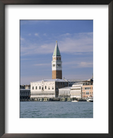 Palazzo Ducale And St. Mark's Belltower, Venice, Unesco World Heritage Site, Veneto, Italy by Sergio Pitamitz Pricing Limited Edition Print image
