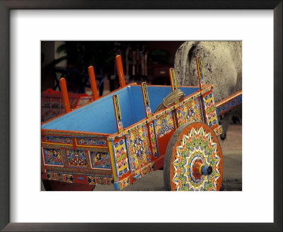 Ox Cart In Artesan Town Of Sarchi, Costa Rica by Stuart Westmoreland Pricing Limited Edition Print image