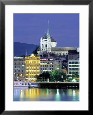 St. Pierre Cathedral, Geneva, Switzerland by Jon Arnold Pricing Limited Edition Print image