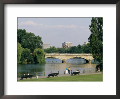 Hyde Park And The Serpentine, London, England, United Kingdom by Adam Woolfitt Pricing Limited Edition Print image