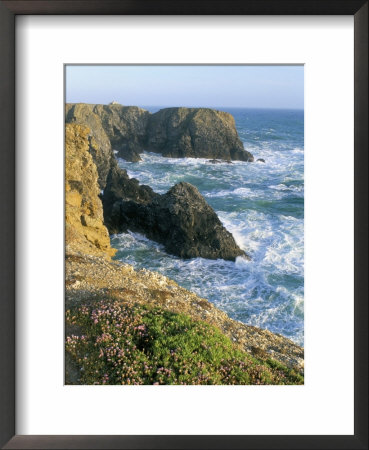Pointe De Port Coton, Belle Ile En Mer, Breton Islands, Morbihan, Brittany, France by Bruno Barbier Pricing Limited Edition Print image
