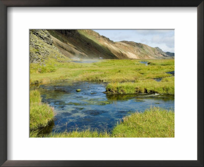 Hot Springs, Landmannalaugar, Iceland, Polar Regions by Ethel Davies Pricing Limited Edition Print image