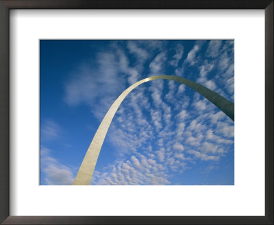 Sunlight Beams On The Gateway Arch In Saint Louis by Joel Sartore Pricing Limited Edition Print image