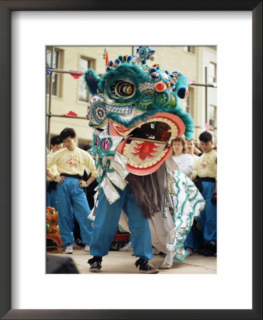 Chinese New Year, Soho, London, England, United Kingdom by Adam Woolfitt Pricing Limited Edition Print image