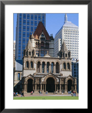 Trinity Church 1877, Copley Square, Boston, Massachusetts, Usa by Fraser Hall Pricing Limited Edition Print image