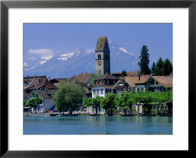 Interlaken, Jungfrau Region, Bernese Oberland, Swiss Alps, Switzerland, Europe by Roy Rainford Pricing Limited Edition Print image