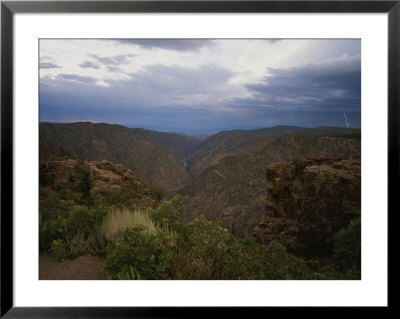 A Lightning Storm At The Black Canyon Of The Gunnison, Colorado by Taylor S. Kennedy Pricing Limited Edition Print image