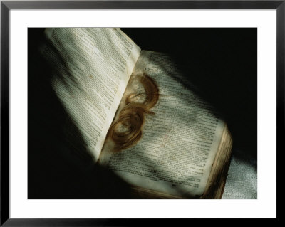 Lock Of Hair In A Family Bible by Michael S. Lewis Pricing Limited Edition Print image