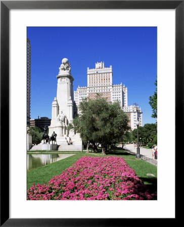 Plaza De Espana, Madrid, Spain by Hans Peter Merten Pricing Limited Edition Print image