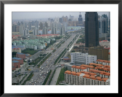 New Real Estate Developments In Shanghais Pudong New Area by Eightfish Pricing Limited Edition Print image