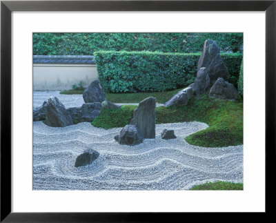 Zuiho-In Temple Rock Garden, Daitokuji Temple, Kyoto, Japan by Rob Tilley Pricing Limited Edition Print image