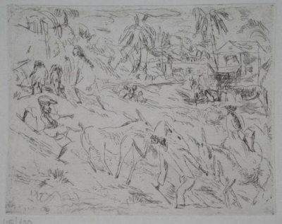 100 - Campagne Cubaine by Jules Pascin Pricing Limited Edition Print image