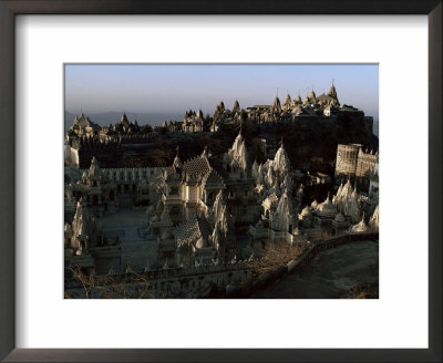 Jain Temples Of Palitana, Gujarat State, India by John Henry Claude Wilson Pricing Limited Edition Print image