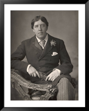 Oscar Wilde by Downey Pricing Limited Edition Print image