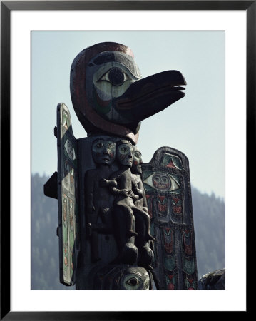 Tlingit Indian Totem Pole by George F. Mobley Pricing Limited Edition Print image
