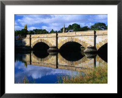 Ross Bridge Over Macquarie River Ross, Tasmania, Australia by Barnett Ross Pricing Limited Edition Print image