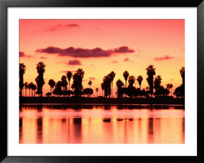 Mission Bay At Sunset, San Diego, California by Richard Cummins Pricing Limited Edition Print image