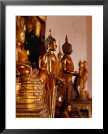 Wat Chang Lom Statues, Si Satchanalai-Chaliang Historical Park, Sukhothai, Thailand by Tom Cockrem Pricing Limited Edition Print image