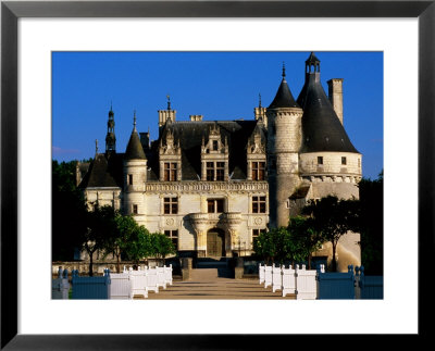 Entry To 16Th Century Chateau De Chenonceau, Chenonceaux, Centre, France by John Elk Iii Pricing Limited Edition Print image