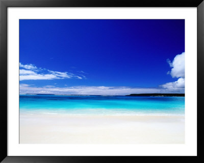 Bay Of Chateaubriand, Lifou Island, Loyalty Islands, New Caledonia by Peter Hendrie Pricing Limited Edition Print image