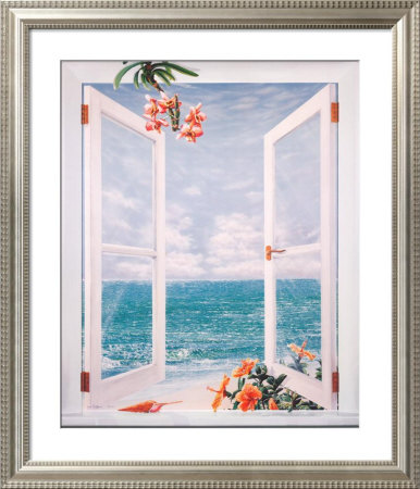 Open Shutters by Lynn Fecteau Pricing Limited Edition Print image