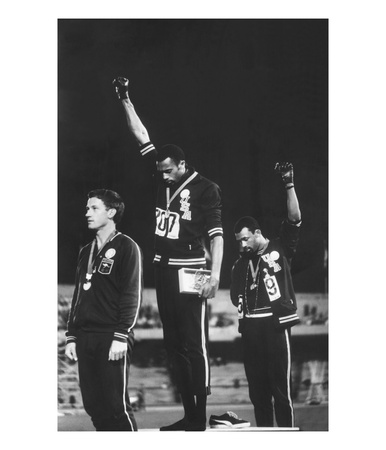 Black Power Salute, 1968 Mexico City Olympics by John Dominis Pricing Limited Edition Print image