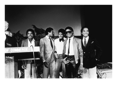 Michael Jackson; Jackson 5 - 1980 by Guy Crowder Pricing Limited Edition Print image