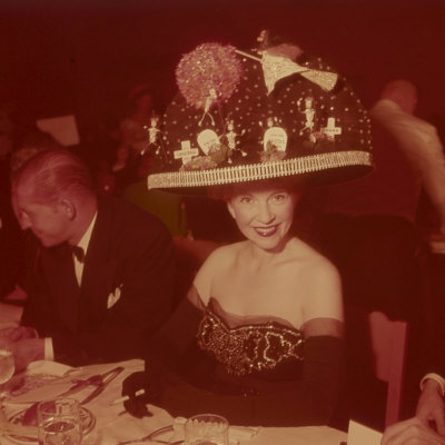 Las Floristas Headdress Ball by Peter Stackpole Pricing Limited Edition Print image