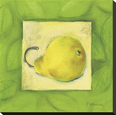 Yellow Pear by Dona Turner Pricing Limited Edition Print image