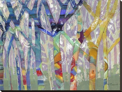 Tree Party I by M.J. Beswick Pricing Limited Edition Print image