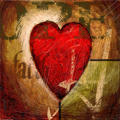 Inspirational Hearts Ii by Dave Easter Pricing Limited Edition Print image