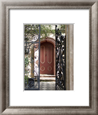 Charleston Door & Iron Gate by Benjamin Padgett Pricing Limited Edition Print image