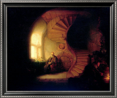 Philosopher In Meditation, 1632 by Rembrandt Van Rijn Pricing Limited Edition Print image