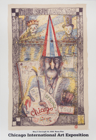 Chicago International Art Exposition by William Wiley Pricing Limited Edition Print image