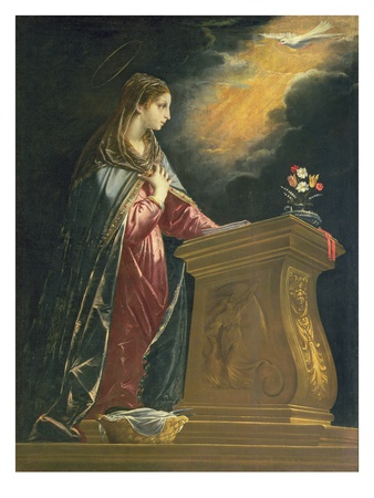 Annunciation by Lucrina Fetti Pricing Limited Edition Print image