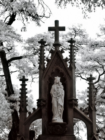 Cemetery Statue by Ilona Wellmann Pricing Limited Edition Print image