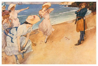 I Am A Pirate! by Sir William Russell Flint Pricing Limited Edition Print image