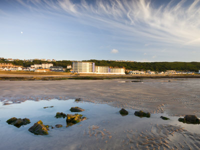 Low Tide Late On A Summer Evening At Westward Ho!, Devon, England, United Kingdom, Europe by Adam Burton Pricing Limited Edition Print image