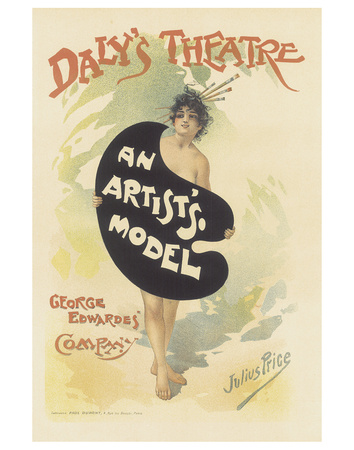 Daly's Theatre, An Artist's Model (Musical Comedy) by Julius Price Pricing Limited Edition Print image