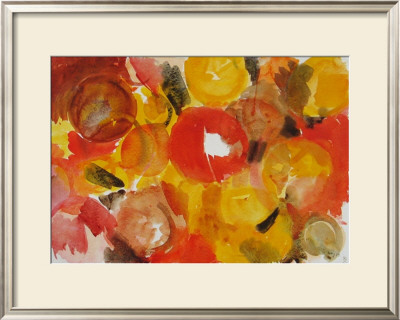 Yellow, Vermilion by Ernst  Wilhelm Nay Pricing Limited Edition Print image
