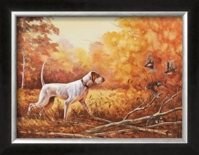 Hunting Dog by Peggy Thatch Sibley Pricing Limited Edition Print image